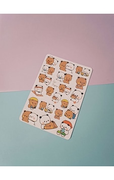 Kawaii Ayıcık Etiket Sticker Kawaii Ayıcık Etiket Sticker