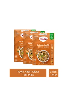Yayla Salata Hazır Tatlı Miks 120 Gr X 3 Adet Yayla Salata Hazır Tatlı Miks 120 Gr X 3 Adet