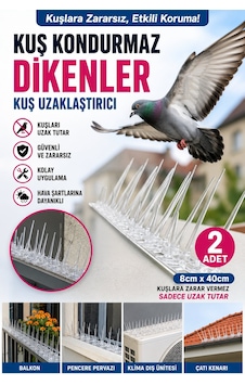 Yapışkanlı Kuş Kondurmaz Diken 2 Adet 8x40 Cm Şeffaf Kuş Uzaklaştırıcı Kuş Kovucu Yapışkanlı Kuş Kondurmaz Diken 2 Adet 8x40 Cm Şeffaf Kuş Uzaklaştırıcı Kuş Kovucu