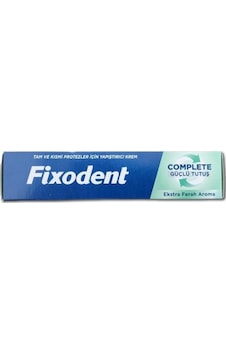 Fixodent Diş Protez Yapıştırıcı Krem Complete Ekstra Ferah 47 Gr Fixodent Diş Protez Yapıştırıcı Krem Complete Ekstra Ferah 47 Gr