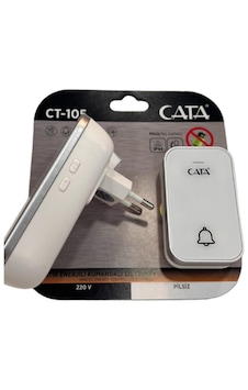 Cata Ct-105 Pilsiz 220 V Enerjili Kumandalı Zil Cata Ct-105 Pilsiz 220 V Enerjili Kumandalı Zil