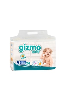Gizmo Baby Bebek Bezi 5 Numara Junior 24 Adet Gizmo Baby Bebek Bezi 5 Numara Junior 24 Adet