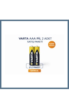 Buradabulabilirsin Marka Aaa İnce Kalem Pil 1.5v Super Heavy Duty R03 Çinko Karbon 2li 1 Paket Bbz Buradabulabilirsin Marka Aaa İnce Kalem Pil 1.5v Super Heavy Duty R03 Çinko Karbon 2li 1 Paket Bbz