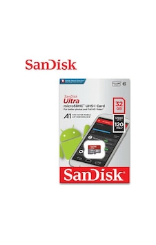 Sandisk Ultra SDSQUA4-032G-GN6MN 32 GB MicroSDHC A1 Class 10 UHS-I Hafıza Kartı Sandisk Ultra SDSQUA4-032G-GN6MN 32 GB MicroSDHC A1 Class 10 UHS-I Hafıza Kartı