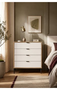 Home Liva 4 Çekmeceli Şifonyer 90x88x40 Cm Krem - 912182589 Krem Home Liva 4 Çekmeceli Şifonyer 90x88x40 Cm Krem - 912182589 Krem