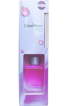 Clean Rose Oda Kokusu Bambu Çubuklu Gül 135 ML Clean Rose Oda Kokusu Bambu Çubuklu Gül 135 ML