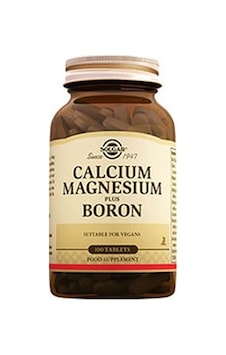 Solgar Calcium Magnesium Plus Boron 100 Tablet 1 Adet Solgar Calcium Magnesium Plus Boron 100 Tablet 1 Adet