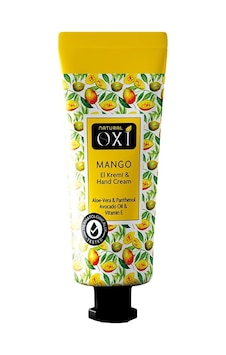 Oxi Natural Bitki İçerikli El Kremi 30ml. Mango