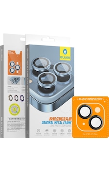 Blueo İp 15/15 Plus Gerçek Metal Çerçeve Cam Lens Koruyucu S... Blueo İp 15/15 Plus Gerçek Metal Çerçeve Cam Lens Koruyucu S...