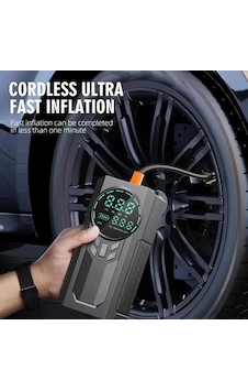 4 Ü 1 Arada Lastik Şişirici Akü Takviyesi Powerbank Led Işık 5324 1 Adet 4 Ü 1 Arada Lastik Şişirici Akü Takviyesi Powerbank Led Işık 5324 1 Adet