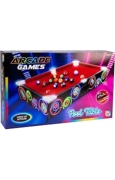 Mey İthalat Ledli Masaüstü Bilardo 50x30 Cm