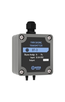 Ems Bt-305-2.5 ,24vdc 0..2.5kpa 0..10v Fark Basınç Sensör Ems Bt-305-2.5 ,24vdc 0..2.5kpa 0..10v Fark Basınç Sensör