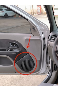 Renault Clio Symbol Thalia Kapı Hoparlör Kapağı Sağ Veya Sol Kapı Tweeter Izgarası Hoparlör Çerçevesi Ön Sağ Renault Clio Symbol Thalia Kapı Hoparlör Kapağı Sağ Veya Sol Kapı Tweeter Izgarası Hoparlör Çerçevesi Ön Sağ