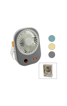 Işıklı Mini Fan Masa Üstü Usb Şarjlı 2in1 Kulp Taşıma - Duruş 3 Kademe Hız 15.5x12cm Bjj-565 Işıklı Mini Fan Masa Üstü Usb Şarjlı 2in1 Kulp Taşıma - Duruş 3 Kademe Hız 15.5x12cm Bjj-565