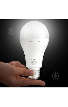 Şarjlı Led Ampul 9w 6400k Beyaz Işık