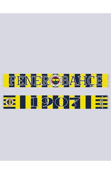 Fenerbahçe Unısex Çubuklu Şal Lacıvert-sarı