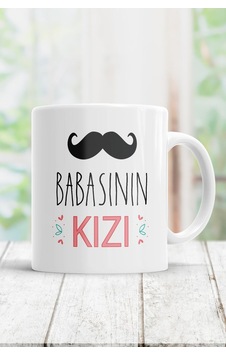 Babasının Kızı Kupa Bardak Beyaz Babasının Kızı Kupa Bardak Beyaz
