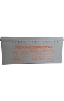 Teknogreen 200 Ah Jel Akü