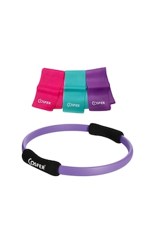 Cosfer Csf-Pcset3m Pilates Çemberi ve Pilates Band Cosfer Csf-Pcset3m Pilates Çemberi ve Pilates Band