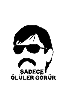 Sadece Ölüler Görür Araba Sticker 17x17 Cm Siyah Sadece Ölüler Görür Araba Sticker 17x17 Cm Siyah