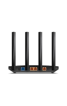 Archer Ax12, Ax1500 Wi-fi 6 Gigabit Portlu Kablosuz Router, Fiber Destekli, 4 Gigabit Lan Portları, Wpa3, Oyun İçin İdeal Xbox/ps4/steam Ve 4k