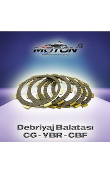 Cg / Ybr / Cbf / 250 Chopper Debriyaj Balatası 5'li Set Cg / Ybr / Cbf / 250 Chopper Debriyaj Balatası 5'li Set