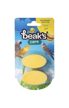 Beaks Muz Aromalı Gaga Taşı - İkili Beaks Muz Aromalı Gaga Taşı - İkili
