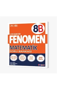Fenomen 8. Sınıf Matematik B Soru Bankası Fenomen 8. Sınıf Matematik B Soru Bankası