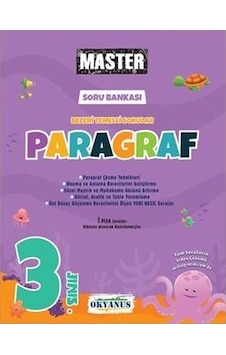 3. Sınıf Master Paragraf Soru Bankası - Eda Eşkin Duray - Okyanus Eğitim 3. Sınıf Master Paragraf Soru Bankası - Eda Eşkin Duray - Okyanus Eğitim