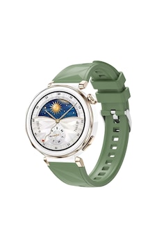Huawei Watch Gt5 Pro 42mm Uyumlu Omsy Krd-129 Silikon Kordon Strap Kayış-yeşil Huawei Watch Gt5 Pro 42mm Uyumlu Omsy Krd-129 Silikon Kordon Strap Kayış-yeşil