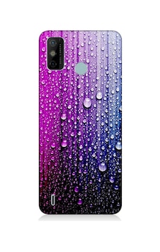 Tecno Spark 6 Go Uyumlu Silikon Kılıf Renki Damlalar Tecno Spark 6 Go Uyumlu Silikon Kılıf Renki Damlalar