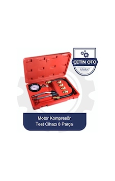 Servis Benzinli Motor Kompresör Test Cihazi 8 Parca