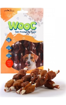 Wooc Tavuk Ördek ve Ciğer Sargılı Stick Köpek Ödülü 80 G
