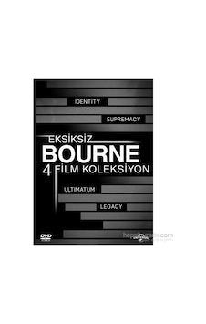 Universal Pictures Bourne 4 DVD Koleksiyon