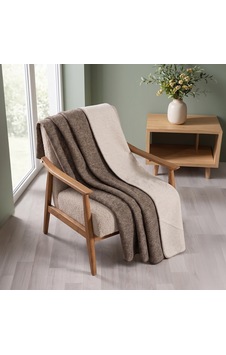 Maxstyle Çift Kişilik Battaniye Brown 200x220 Cm Renkli Maxstyle Çift Kişilik Battaniye Brown 200x220 Cm Renkli