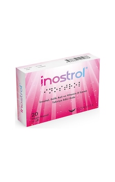 İnostrol İnositol Folik Asit Vitamin D İçerikli Vegan Kapsül 20'li İnostrol İnositol Folik Asit Vitamin D İçerikli Vegan Kapsül 20'li