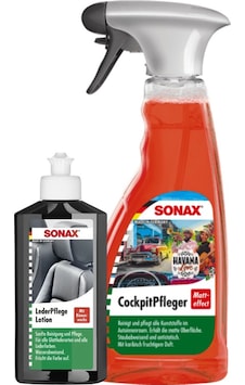 Sonax Deri & Vinil Döşeme Araç Temizleme ve Bakım Seti (Yeni Araç Sonax Deri & Vinil Döşeme Araç Temizleme ve Bakım Seti (Yeni Araç