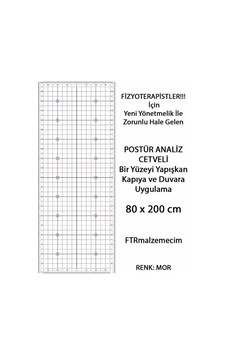 Postür Analiz Cetveli Mor Postür Analiz Cetveli Mor