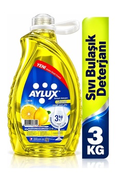 Aylux Sıvı Bulaşık Deterjanı 3 Kğ Limonlu