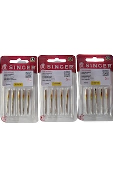 Singer 3 Paket 18 Numara Dikiş Makinesi İğnesi (Kot) Singer 3 Paket 18 Numara Dikiş Makinesi İğnesi (Kot)