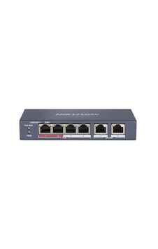 Hıkvısıon Ds-3e0106p-e/m 4 Port 2xuplınk 10/100 Mbps Poe Swıtch Hıkvısıon Ds-3e0106p-e/m 4 Port 2xuplınk 10/100 Mbps Poe Swıtch