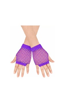 Arneer 80 Ler 90 Lar Retro Mor File Parmaksız Kısa Eldiven 11 Cm 0 Arneer 80 Ler 90 Lar Retro Mor File Parmaksız Kısa Eldiven 11 Cm 0