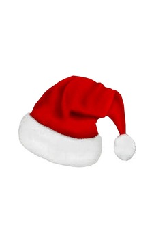 Polar Çocuk Noel Şapka 1-10 Yaş Polar Çocuk Noel Şapka 1-10 Yaş
