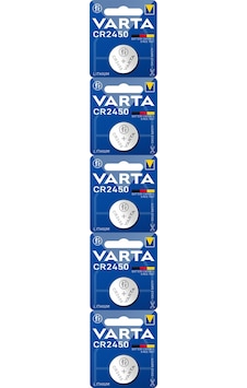 Varta CR2450 3V 5’li Lityum Pil Varta CR2450 3V 5’li Lityum Pil
