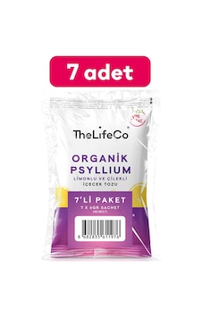 Thelifeco Organik Karnıyarık Otu Limonlu ve Çilekli İçecek Tozu 7 x 6 G Thelifeco Organik Karnıyarık Otu Limonlu ve Çilekli İçecek Tozu 7 x 6 G