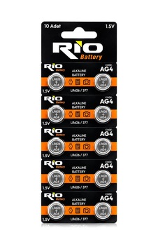 Ag4 Lr-626/377 Düğme Pil Alkalin 1.5v 10lu Kart 5468 Ag4 Lr-626/377 Düğme Pil Alkalin 1.5v 10lu Kart 5468