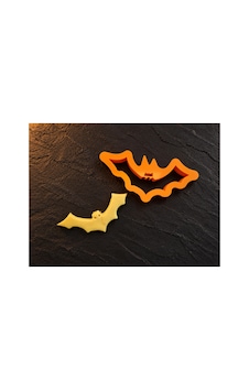 Halloween Yarasa Kurabiye Kalıbı - Hamur Kesici Cadılar Bayramı Tekli Kalıp Diğer Halloween Yarasa Kurabiye Kalıbı - Hamur Kesici Cadılar Bayramı Tekli Kalıp Diğer