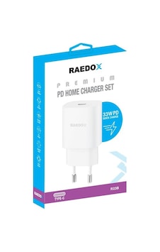 Raedox 33w Hızlı Şarj Adaptörü Type-c Çıkışlı Raedox 33w Hızlı Şarj Adaptörü Type-c Çıkışlı