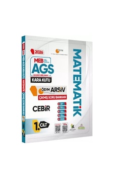 İnformal Yayınları 2026 Meb Ags Matematik Kara Kutusu 1. Cilt Cebir Ösym Çıkmış Soru Bankası İnformal Yayınları 2026 Meb Ags Matematik Kara Kutusu 1. Cilt Cebir Ösym Çıkmış Soru Bankası