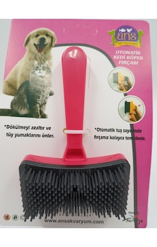 Ans Kedi Köpek Tuşlu Otomatik Tüy Toplayıcı Tarak Kırmızı Ans Kedi Köpek Tuşlu Otomatik Tüy Toplayıcı Tarak Kırmızı